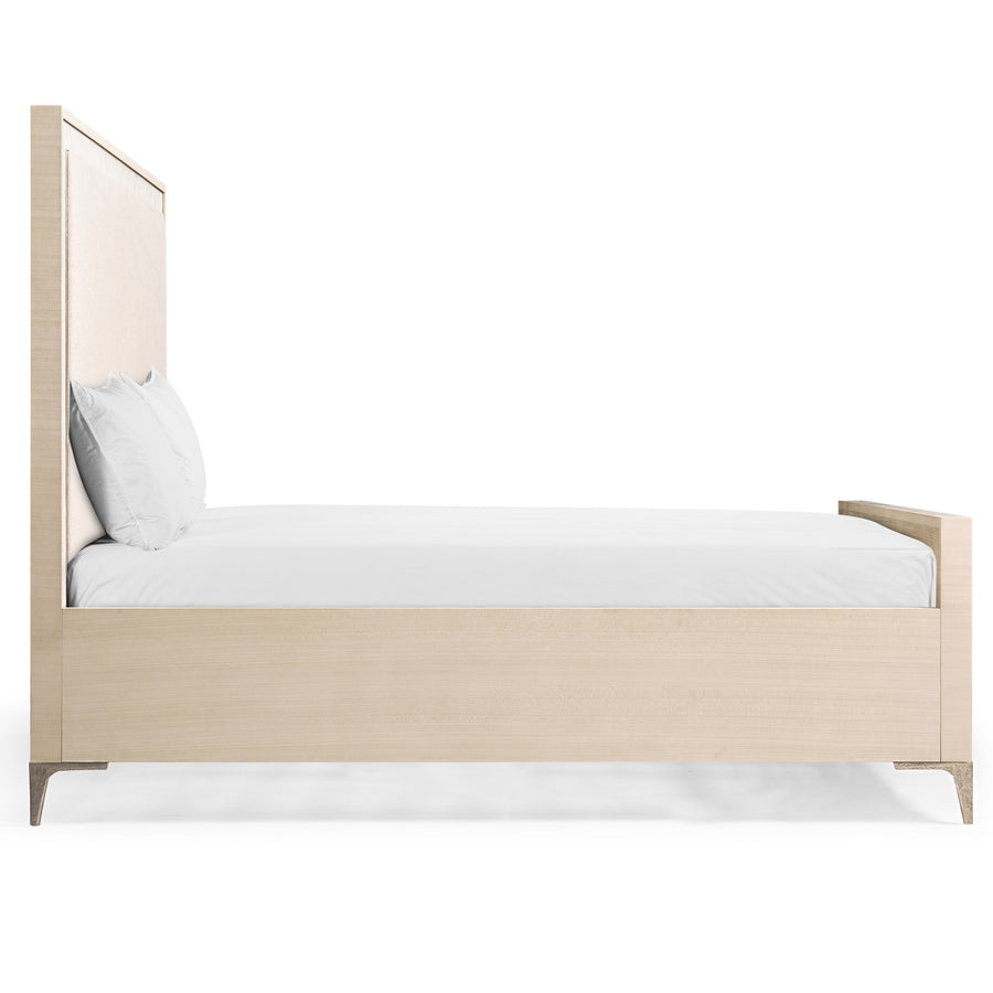 Tideline Bone & Linen Upholstered UK Super King Bed