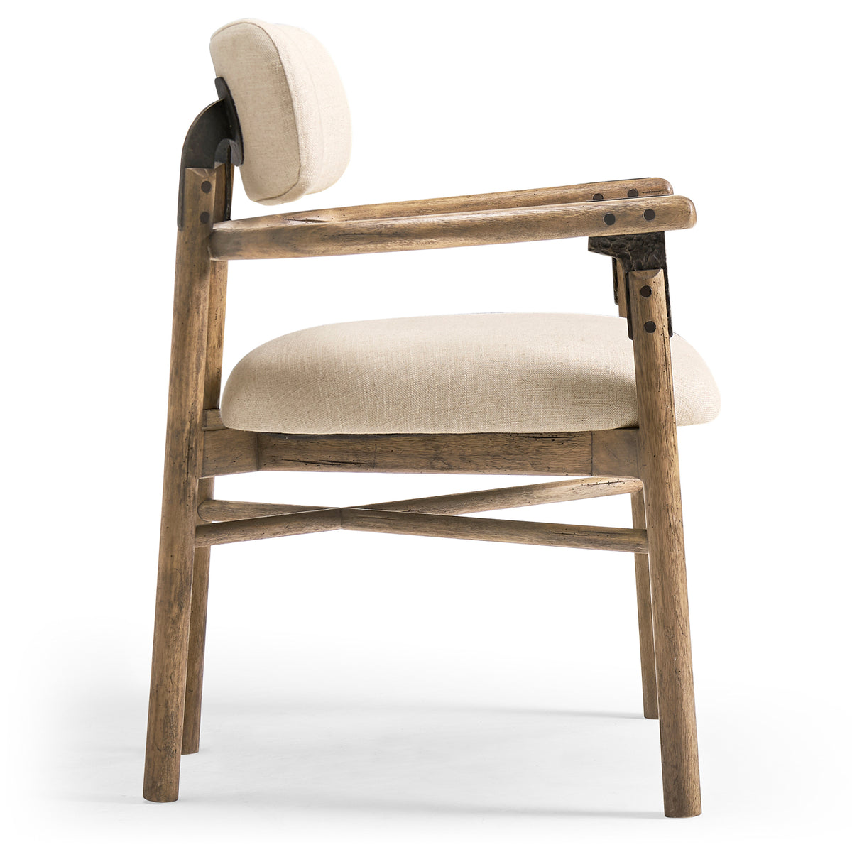 Stone Ridge Upholstered Dining Arm Chair