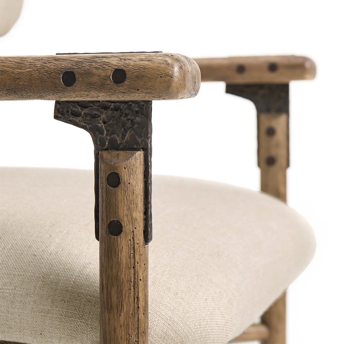 Stone Ridge Upholstered Dining Arm Chair