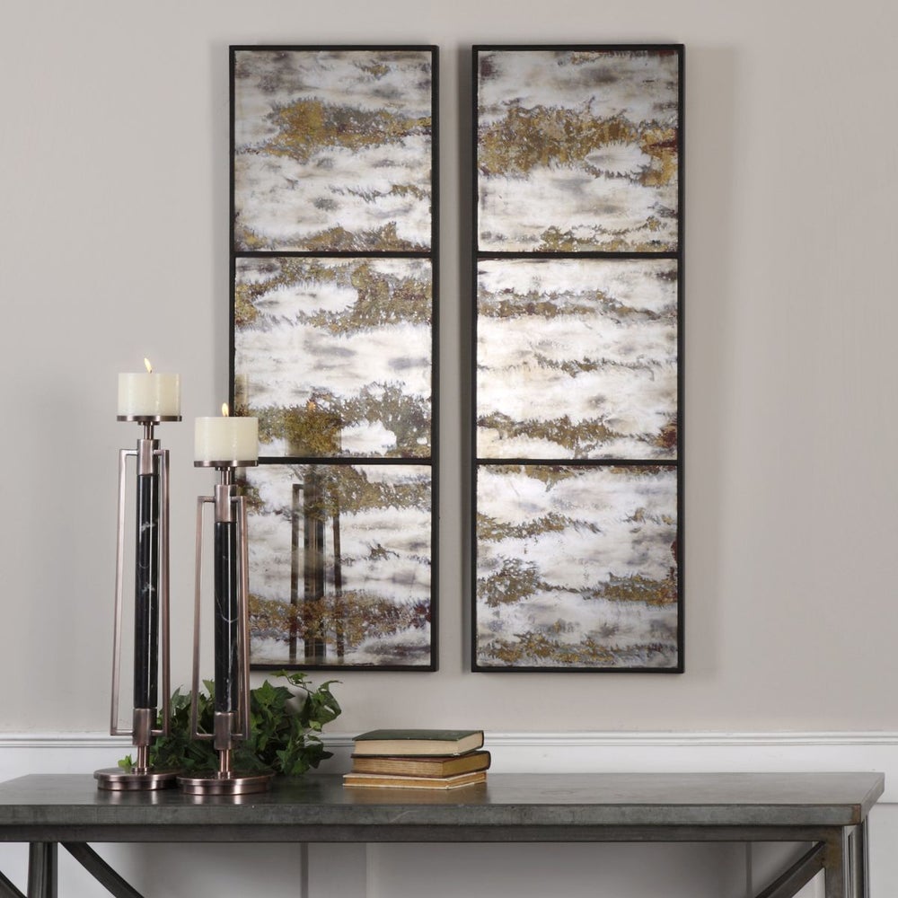 Rahila Antiqued Mirror – Set of 2