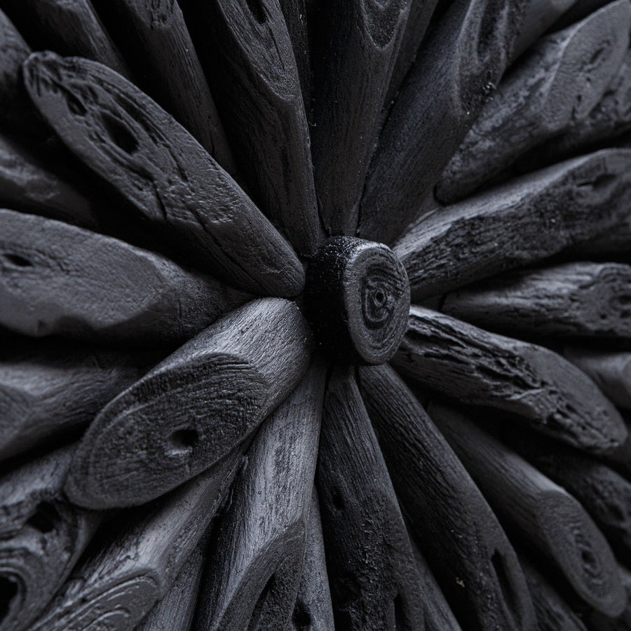 Bahama Black Wood Wall Decor