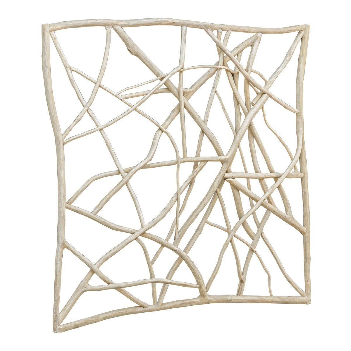 Tangled Up Outdoor Teak Wall Décor