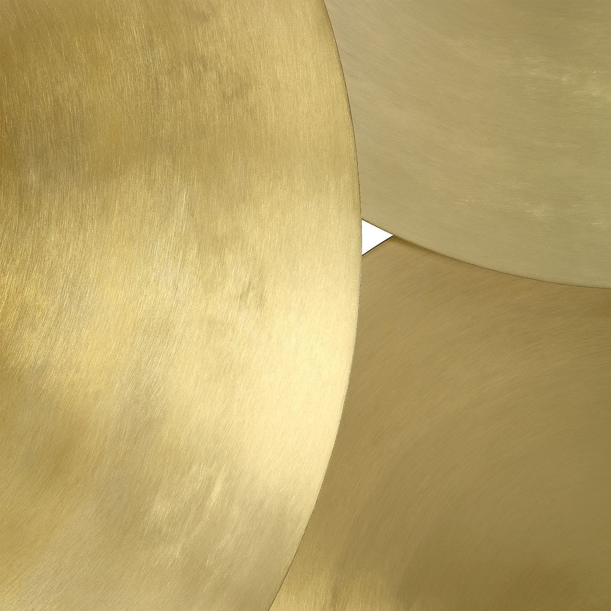 Cymbalic Round Brass Wall Art – Set of 3
