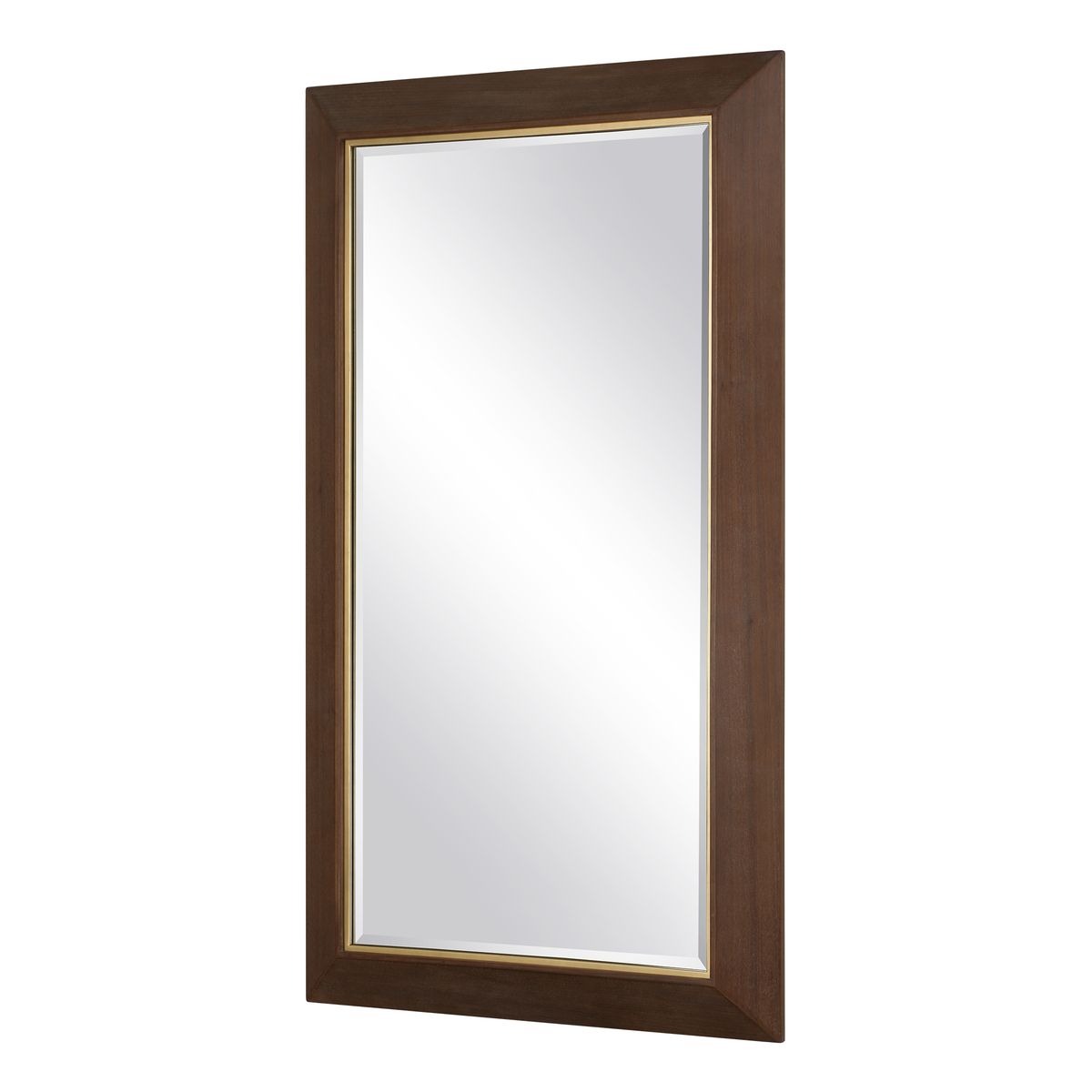Matheson Rectangular Walnut Mirror