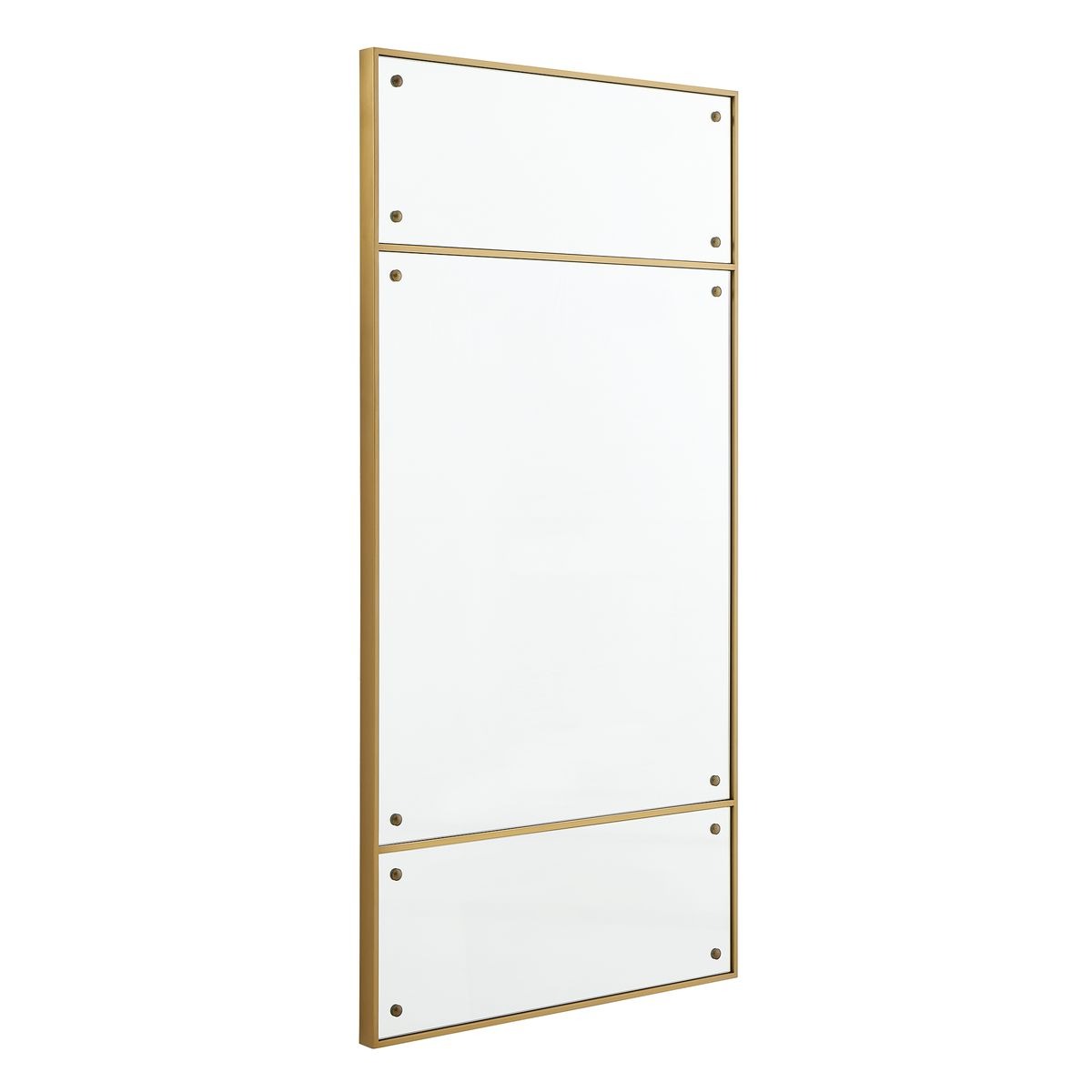 Wrenton Brass Rectangular Mirror