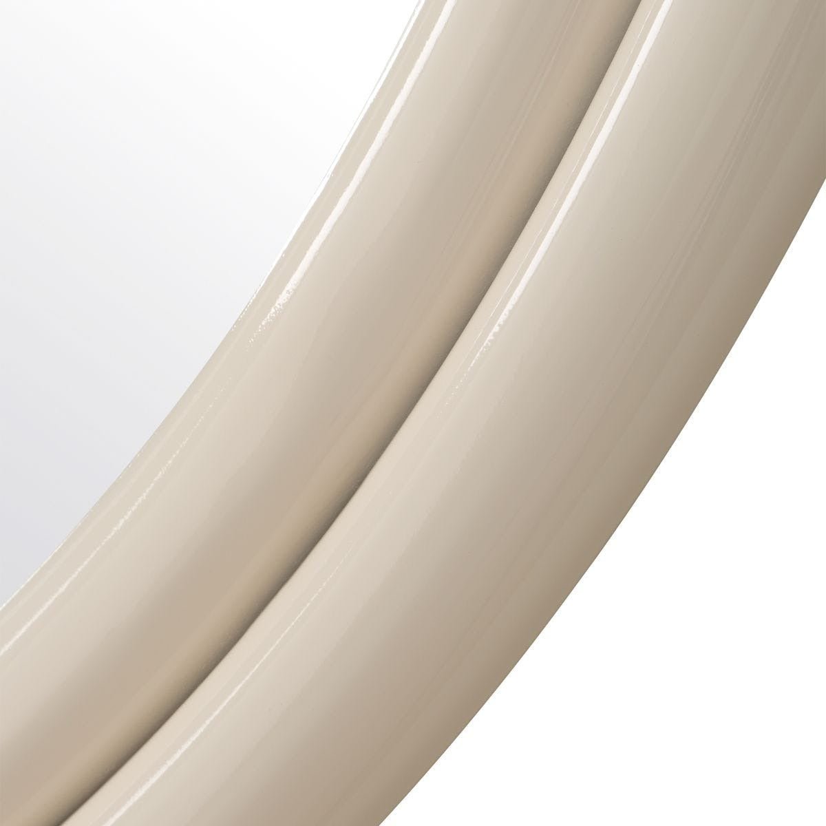 Florian Warm White Round Mirror
