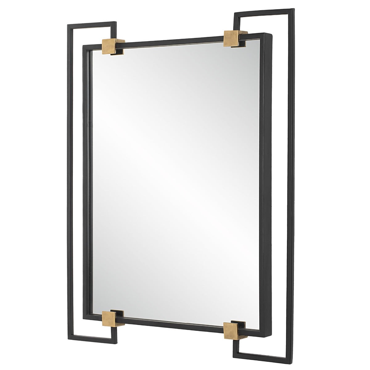 Ivey Rectangle Industrial Mirror