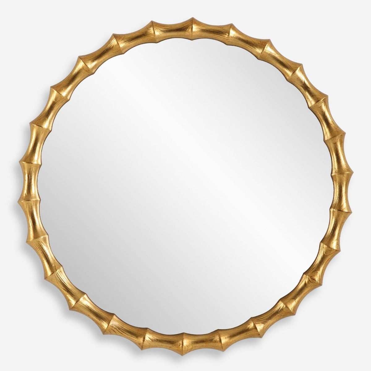 Nacala Round Mirror – Gold
