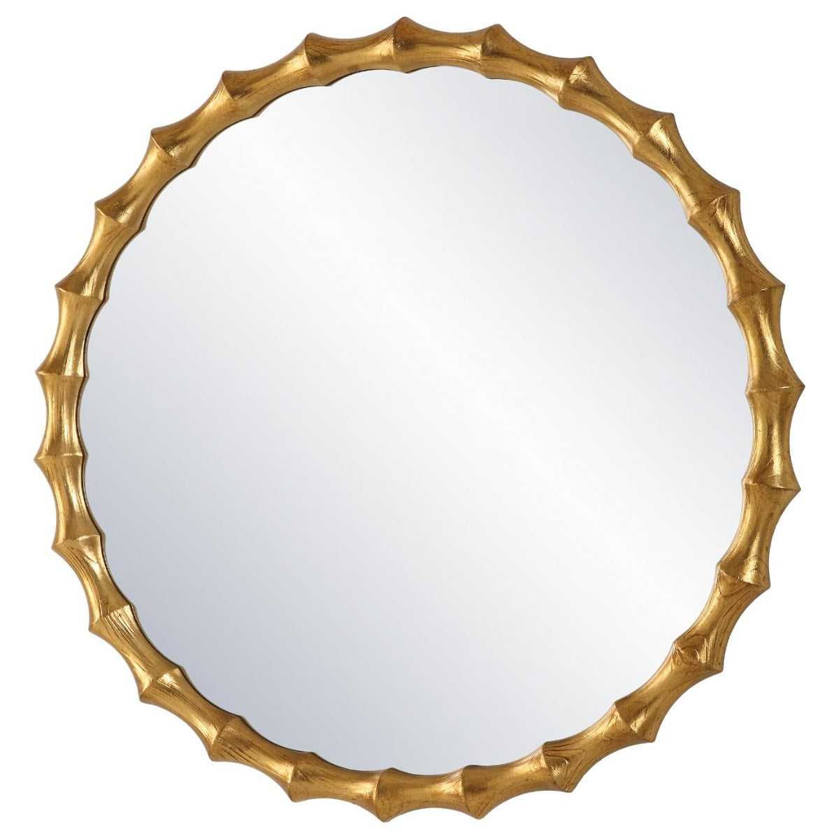 Nacala Round Mirror – Gold