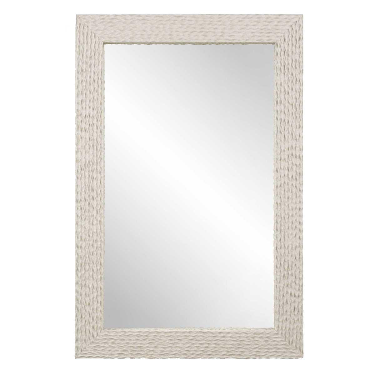 Everett Ivory Stone Mirror