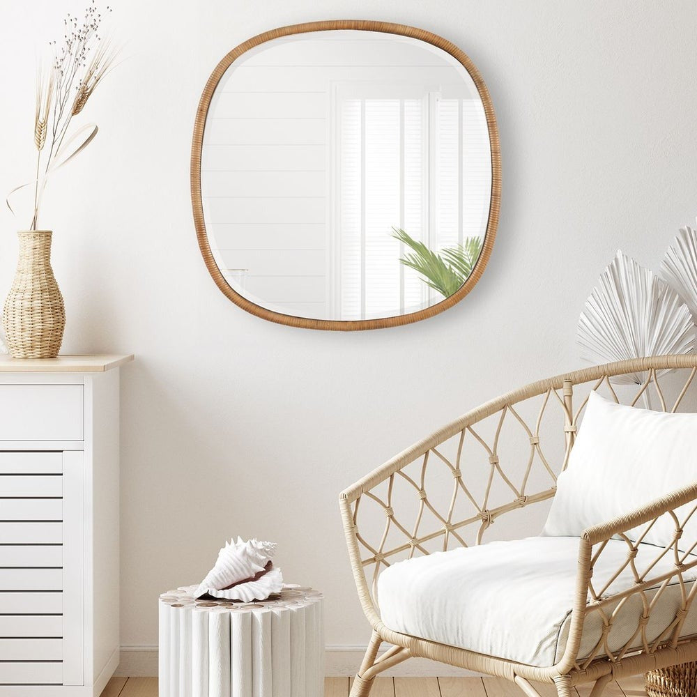 Cordelia Rattan Mirror
