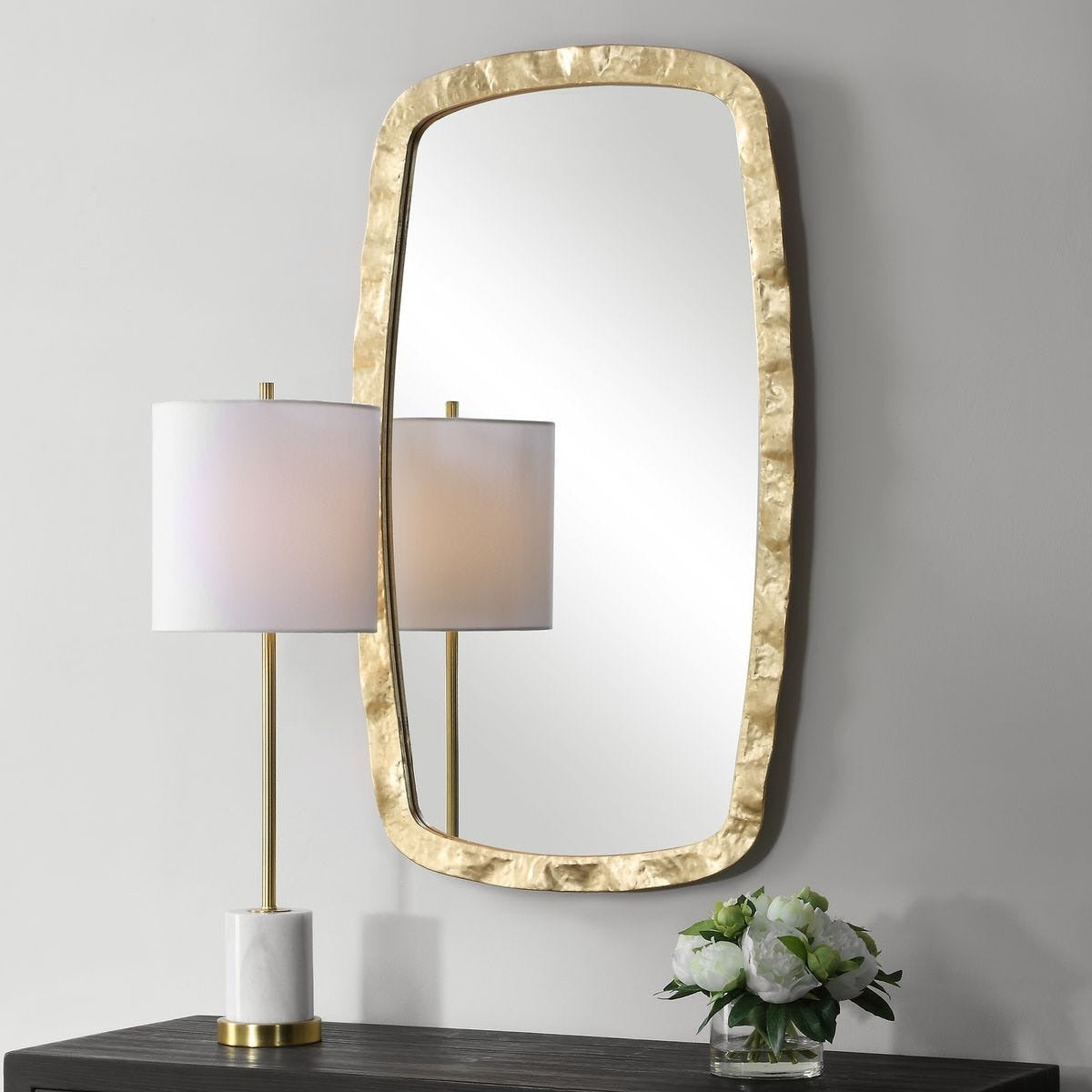 Gold Leaf Mirror