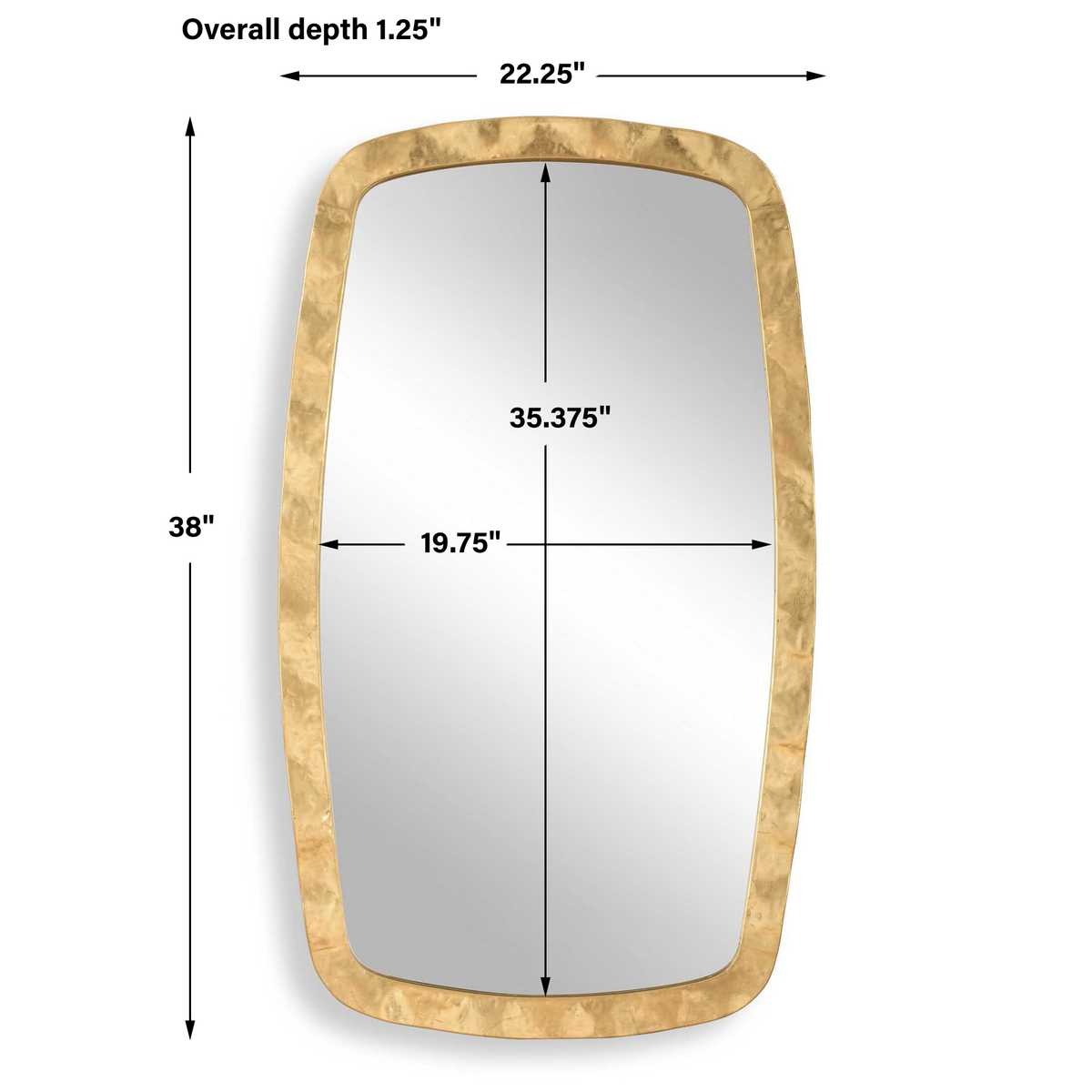 Gold Leaf Mirror