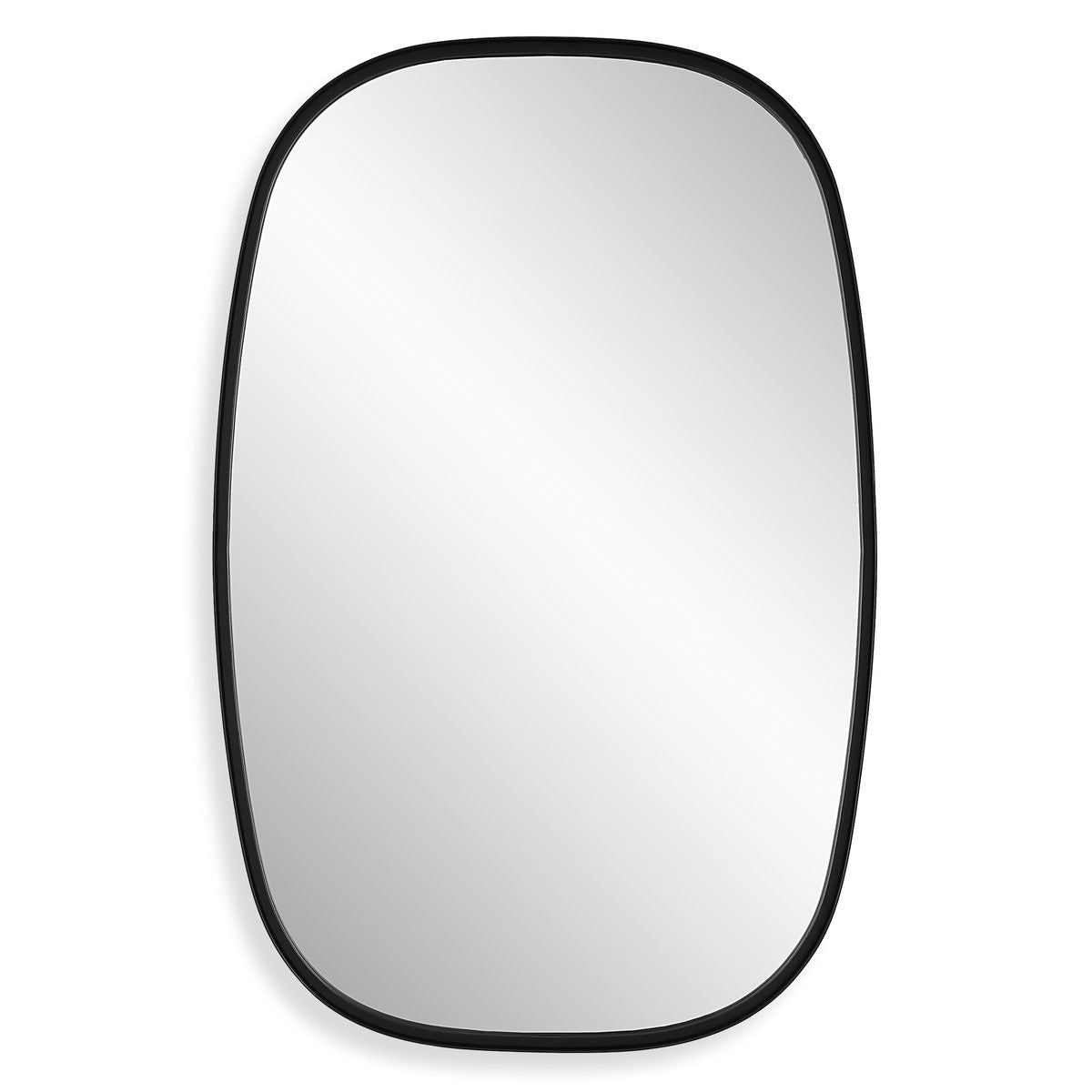 Jackson Oval Mirror – Black