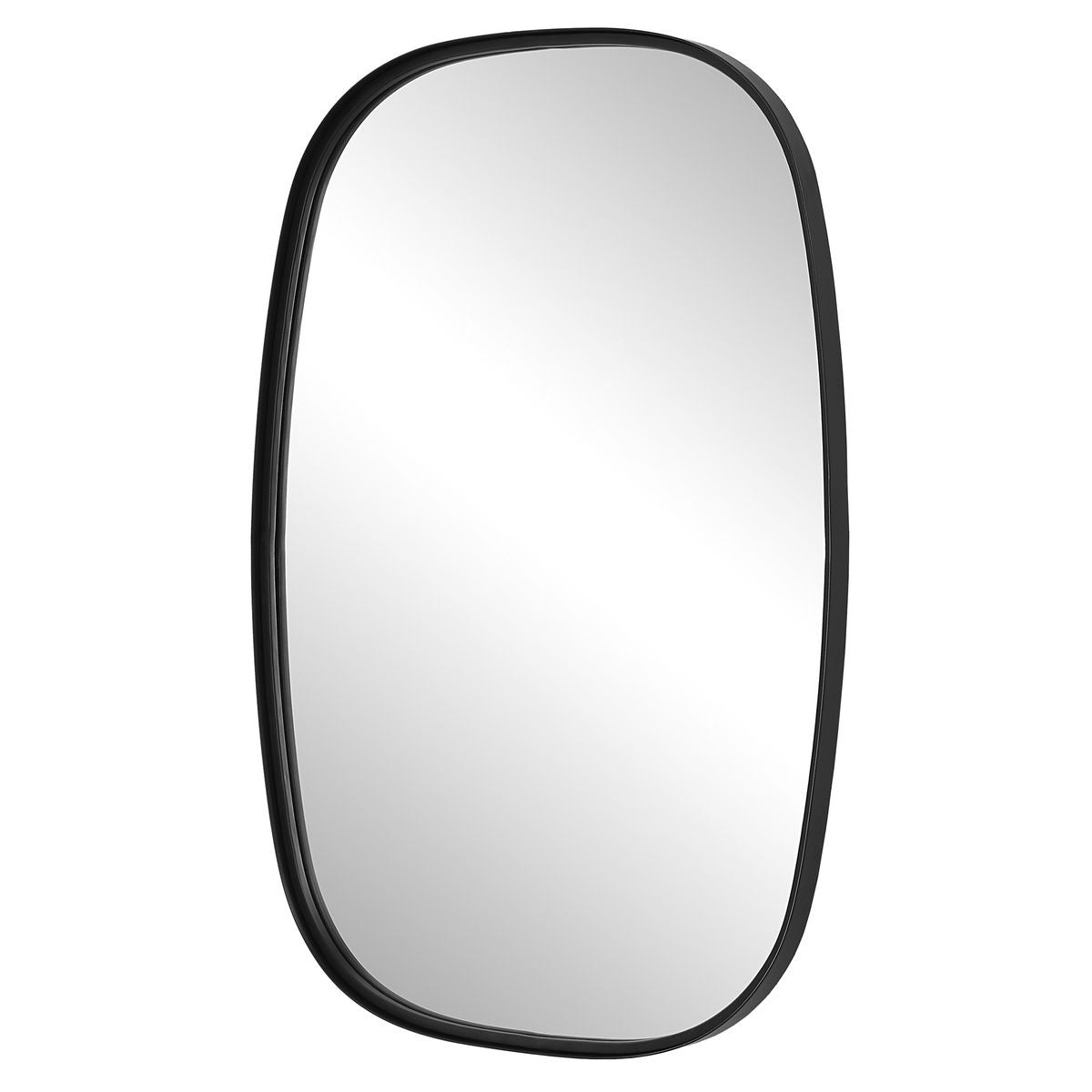 Jackson Oval Mirror – Black