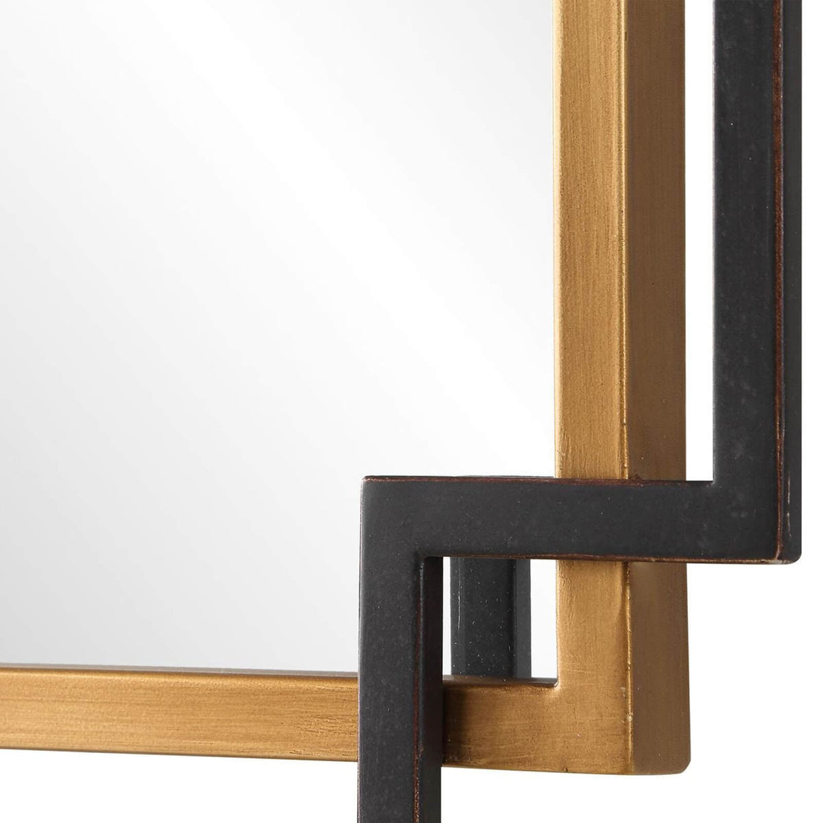 Deco Mirror – Bronze and Gold