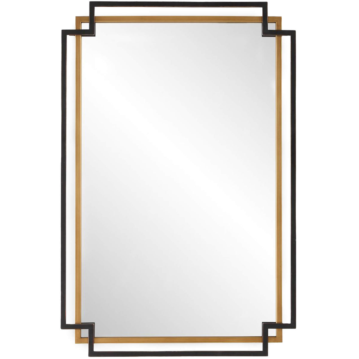 Deco Mirror – Bronze and Gold