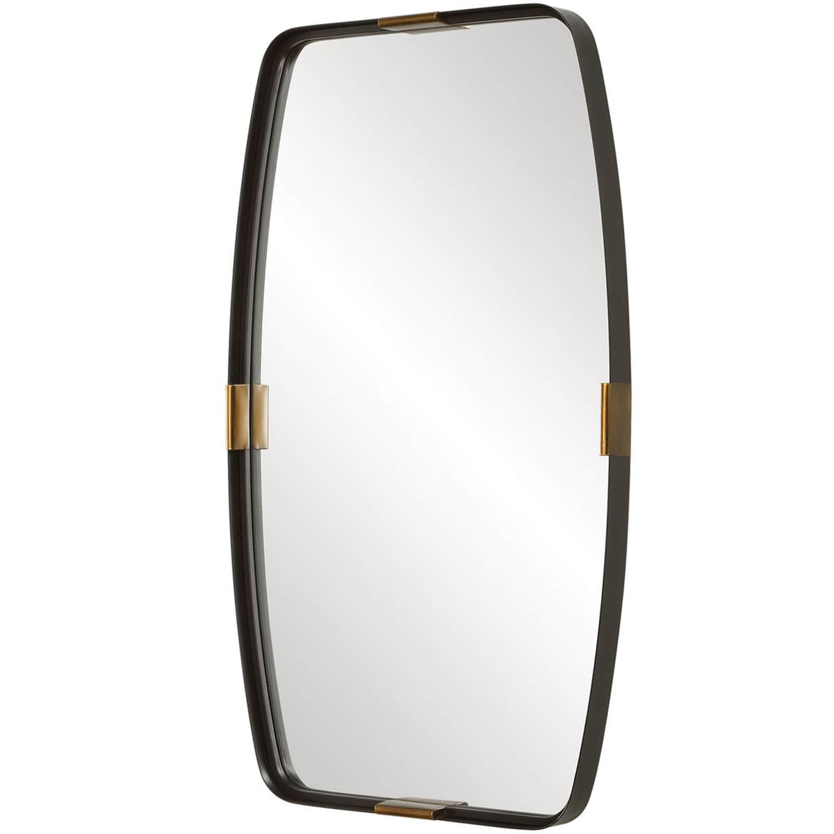 Draken Mirror – Dark Bronze and Gold