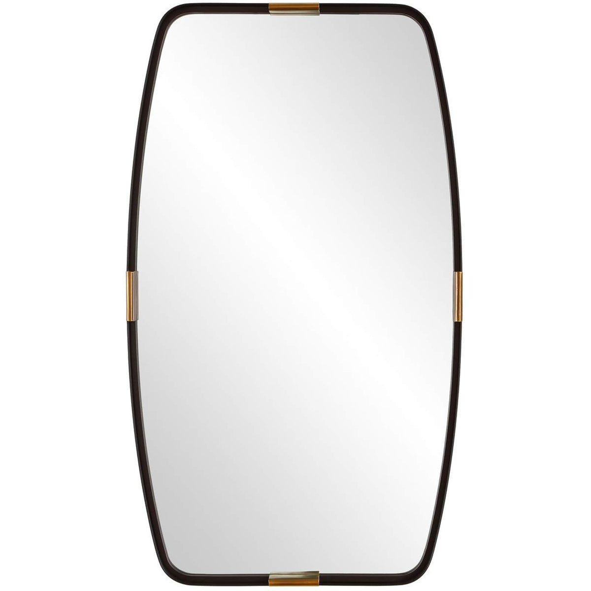 Draken Mirror – Dark Bronze and Gold