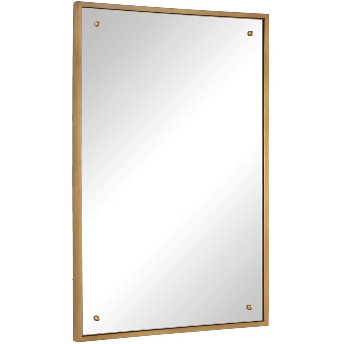 Oceana Rectangular Mirror – Gold