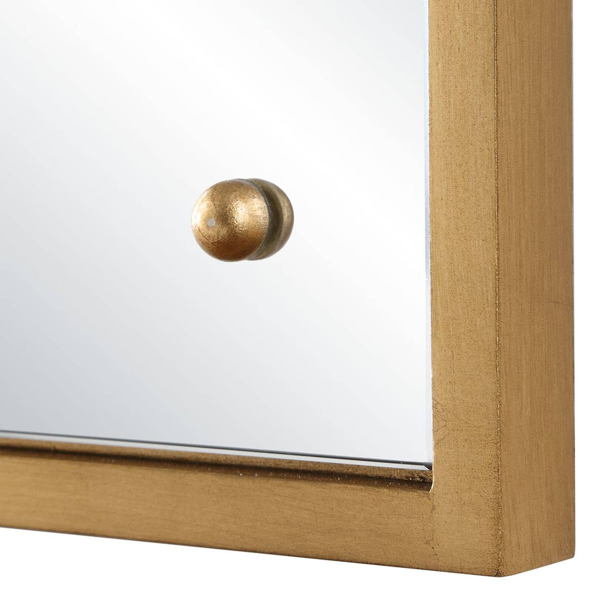 Oceana Rectangular Mirror – Gold