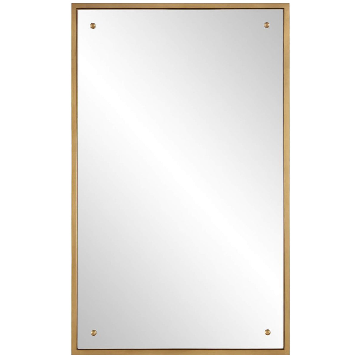 Oceana Rectangular Mirror – Gold