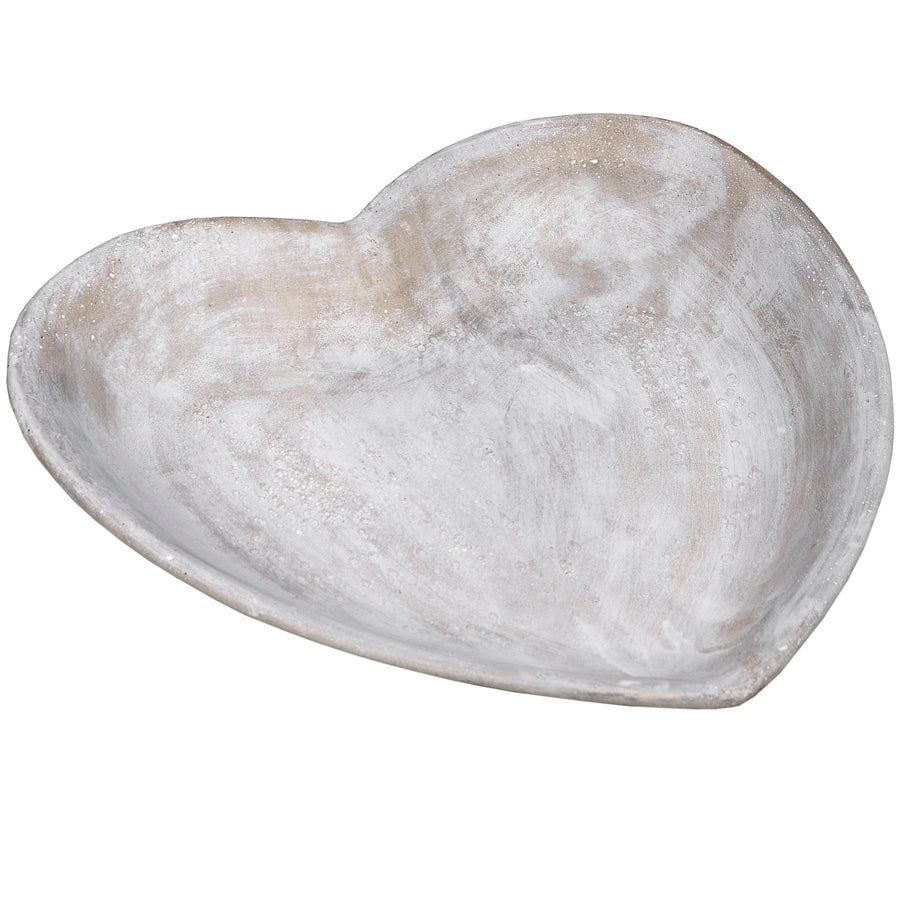 Hill Interiors Stone Heart Dish