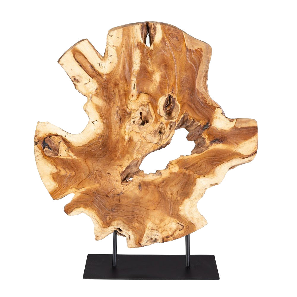 Bahati Wood Sculpture – Natural