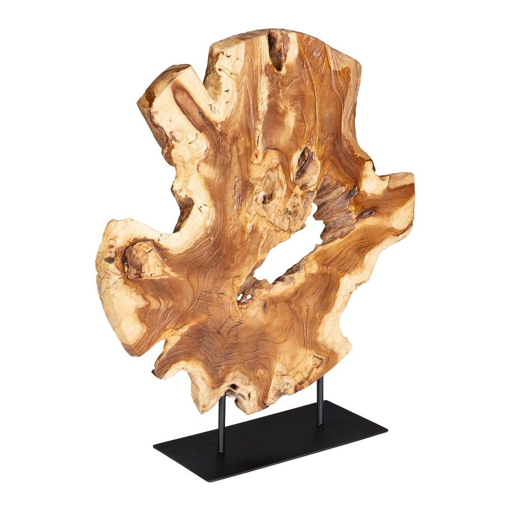 Bahati Wood Sculpture – Natural