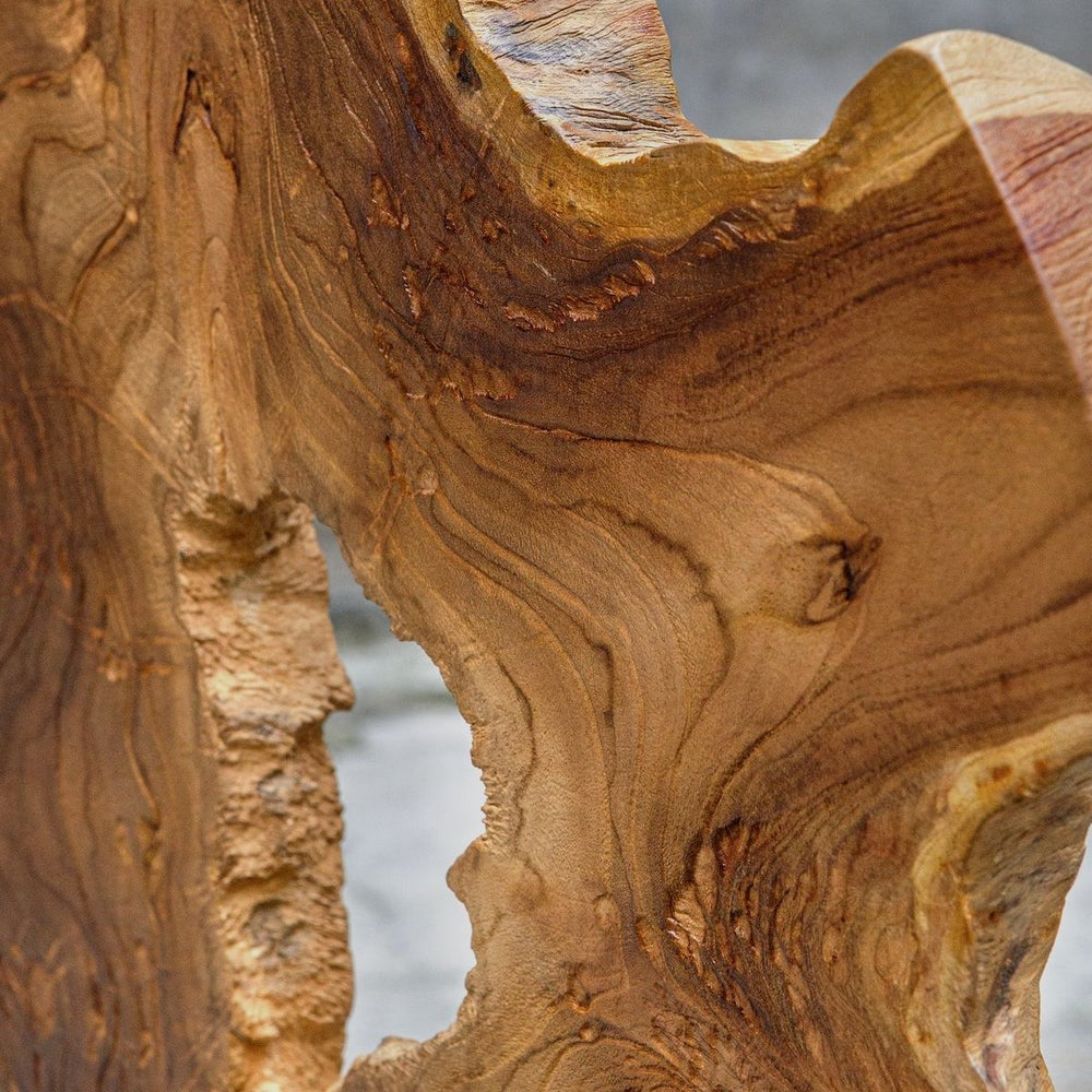 Bahati Wood Sculpture – Natural