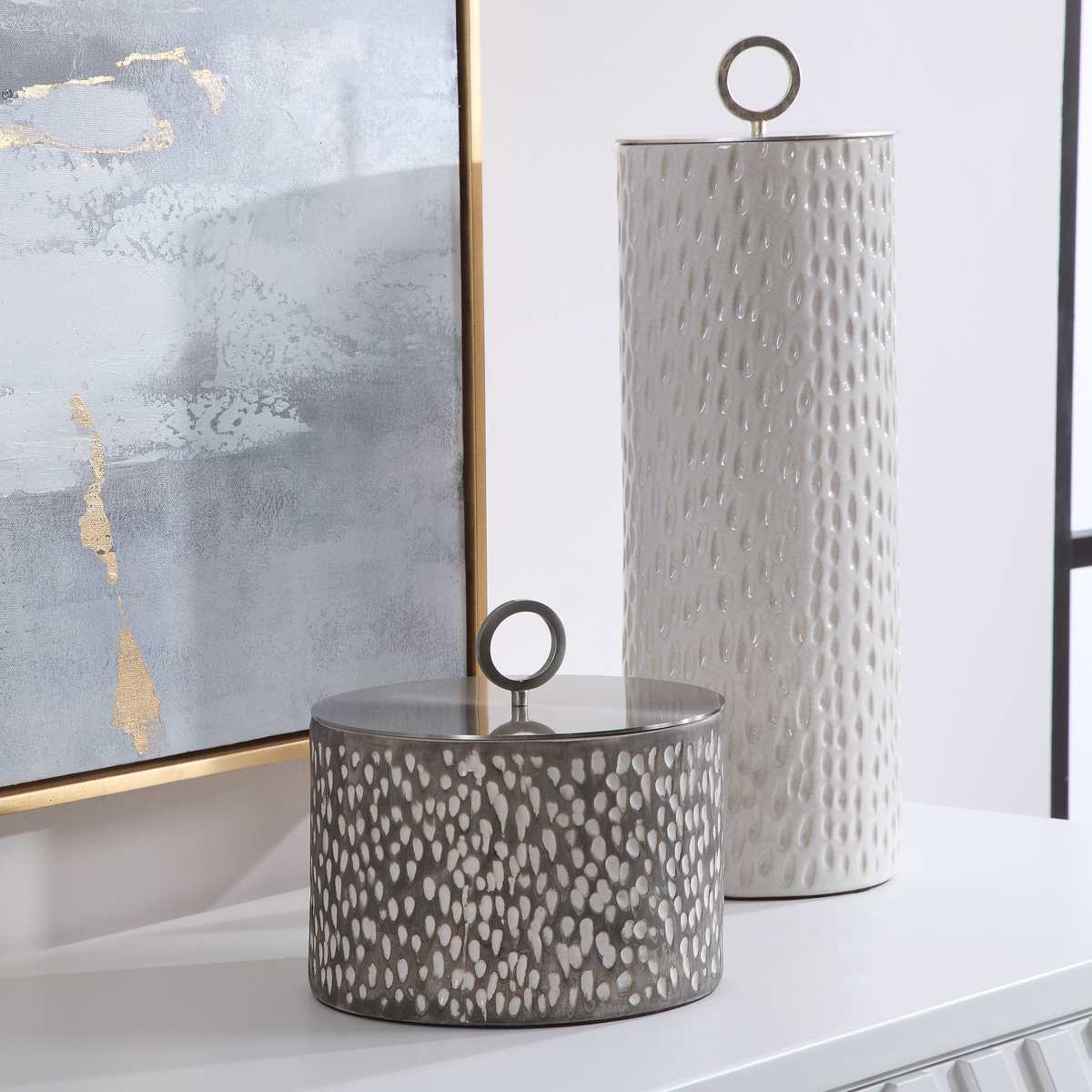 Cyprien Ceramic Containers – Set of 2