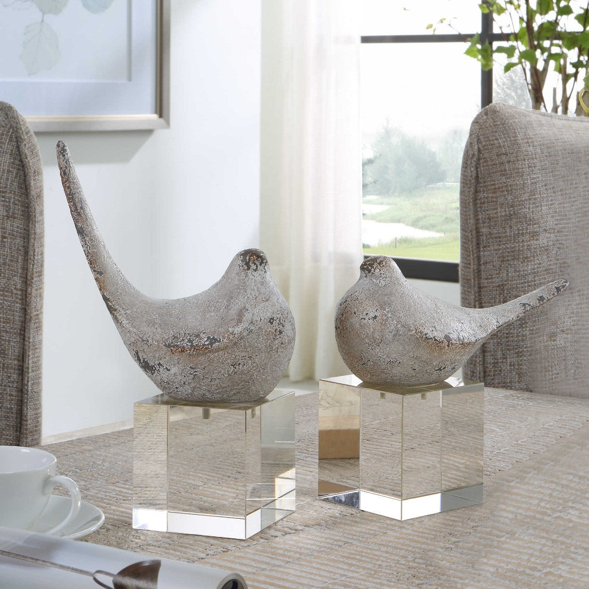 Better Together Bird Sculptures, Set of 2
