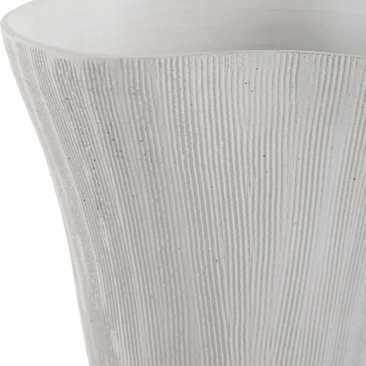 Floreana Tall White Vase
