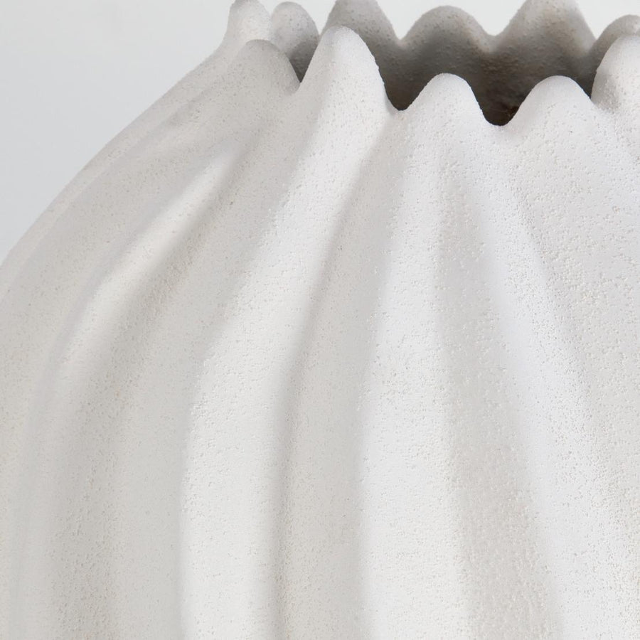 Merritt White Floor Vase