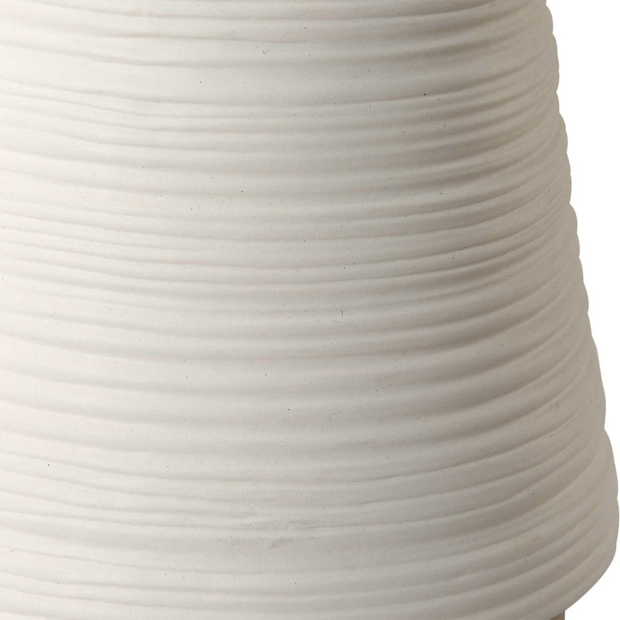 Ridgeline White Vases – Set of 2