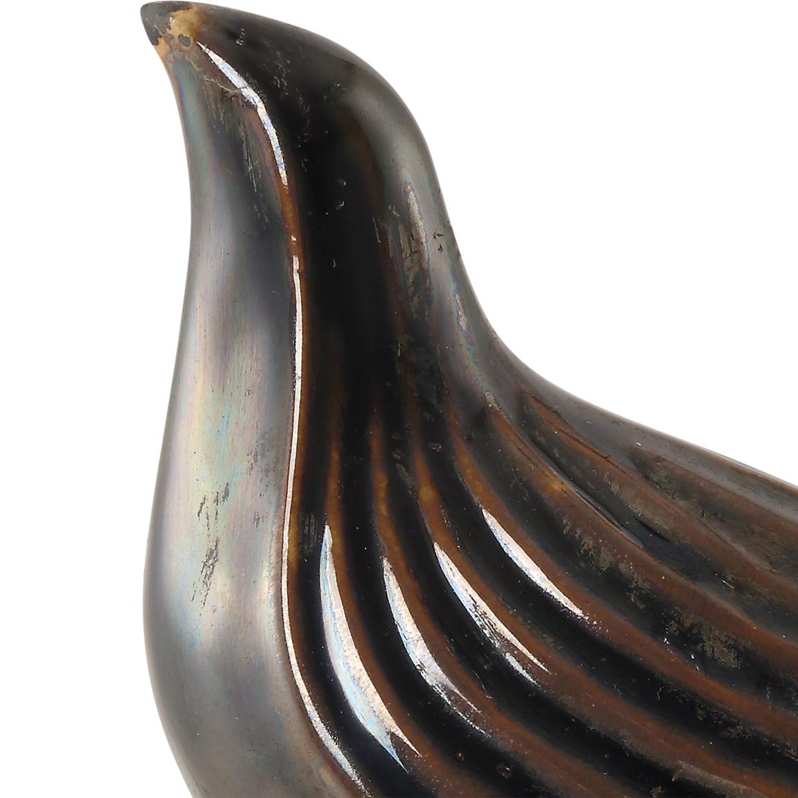 Nesting Bird Grey Sculptures – Set of 2
