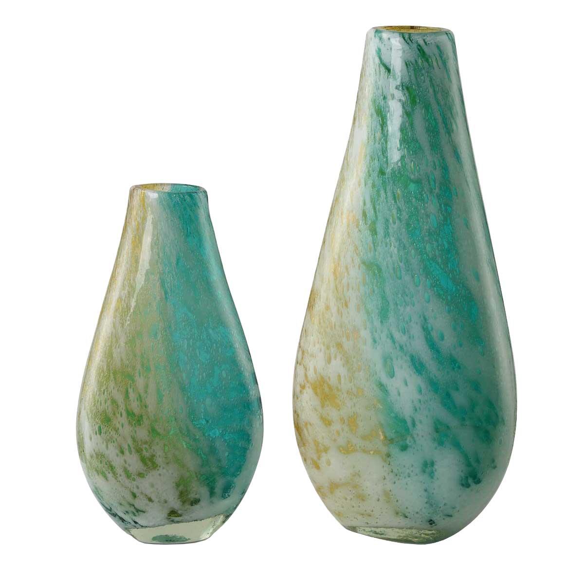 High Tide Glass Vases – Set of 2