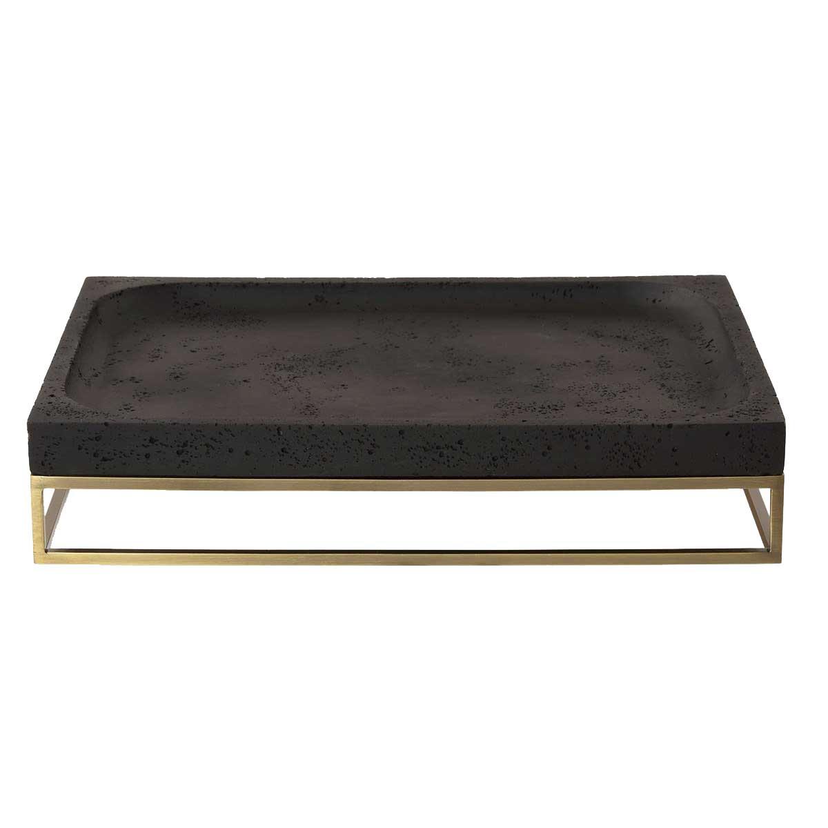 Shadowstone Cast Black Tray