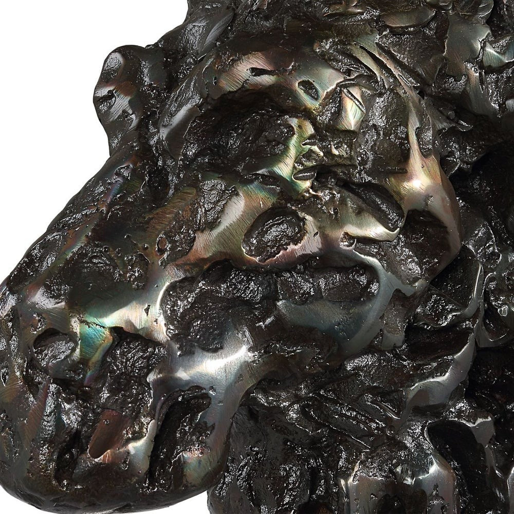 Moose Bust Sculpture