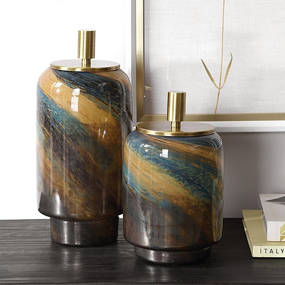 Celestial Tide Containers – Set of 2
