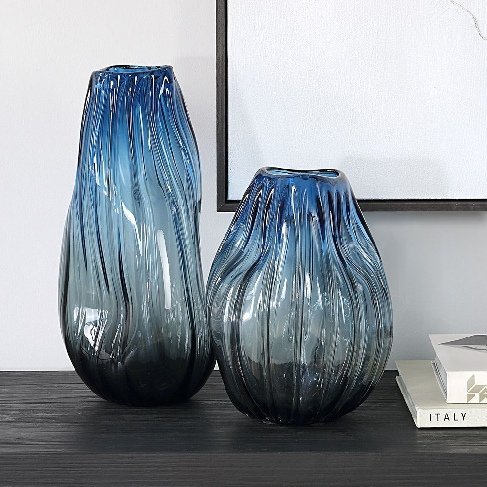 Midnight Horizon Vases – Set of 2
