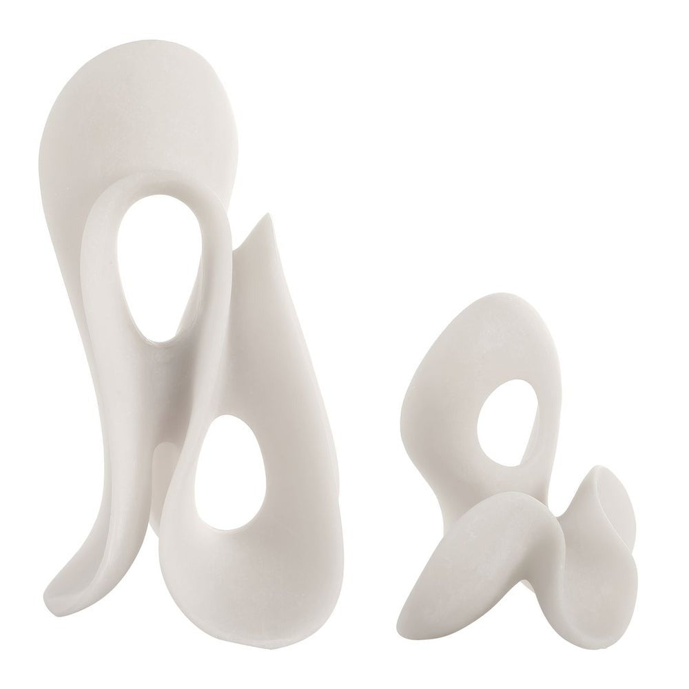Silent Wave Sculptures – Set of 2