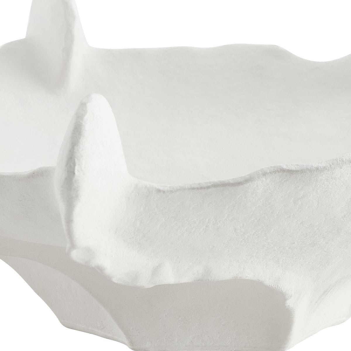 Coral Mirage White Outdoor Bowl