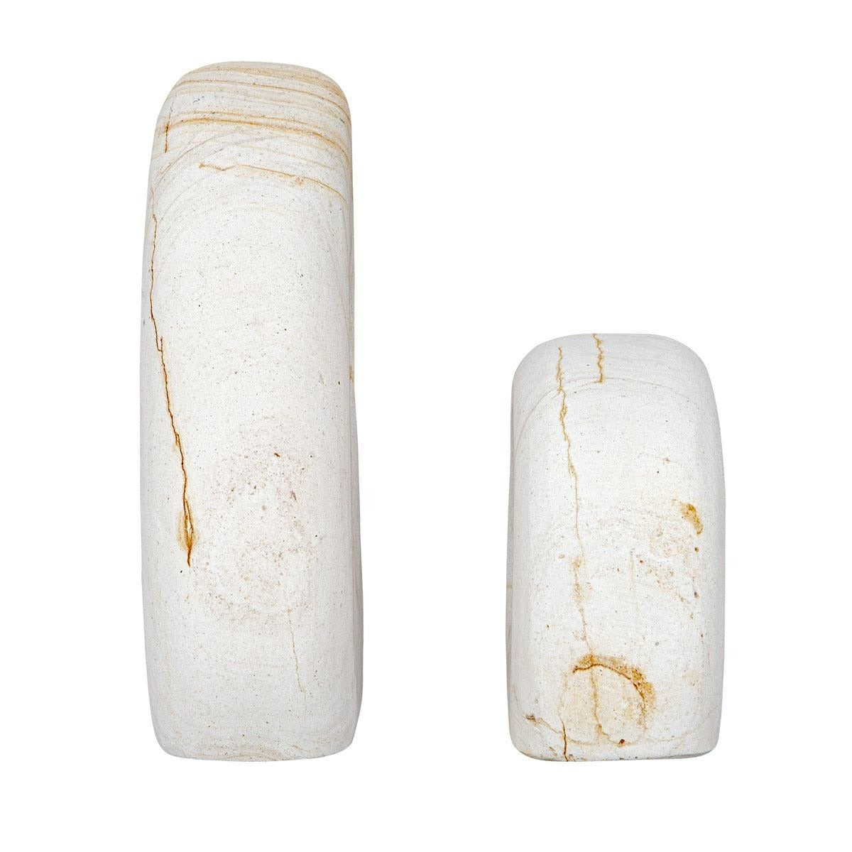 Stone Flow Outdoor Sculptures – Set of 2