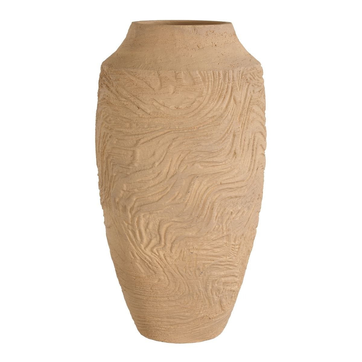 Sandstone Flow Large Terracotta Vase