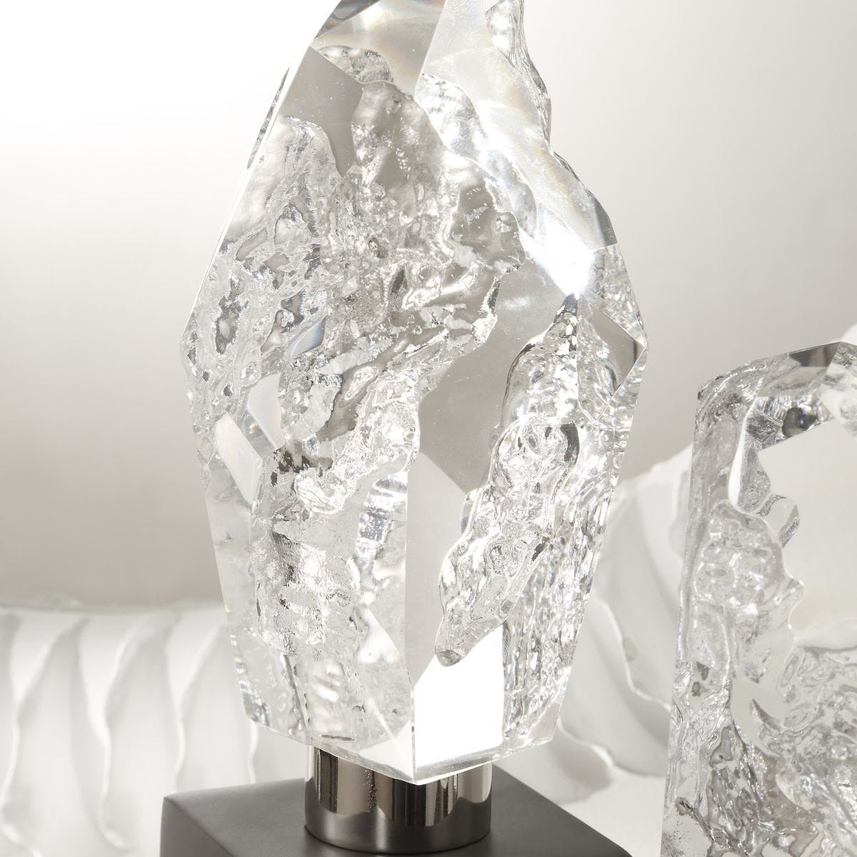 Crystal Peak Sculptures – Set of 2
