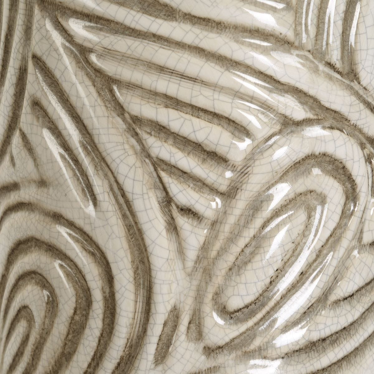 Timber Swirl Earth Tone Vases – Set of 2