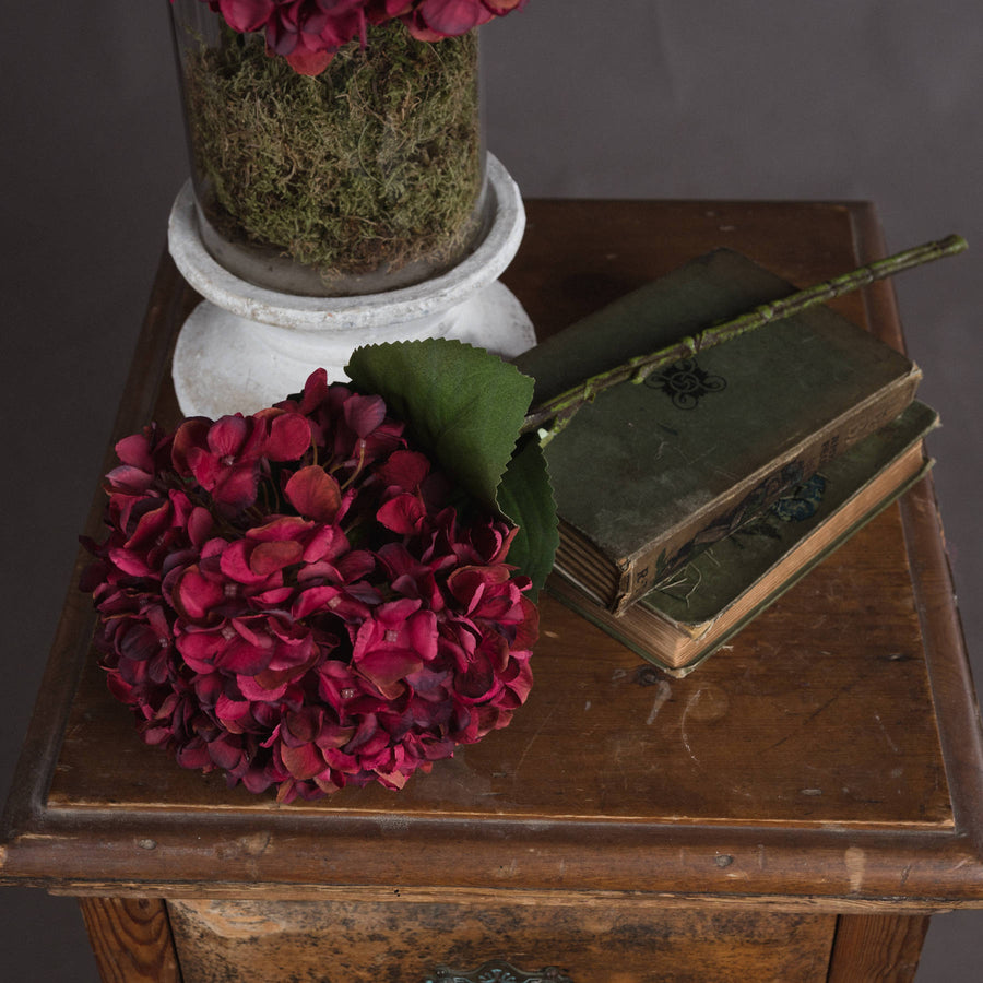 Hill Interiors Autumn Ruby Hydrangea