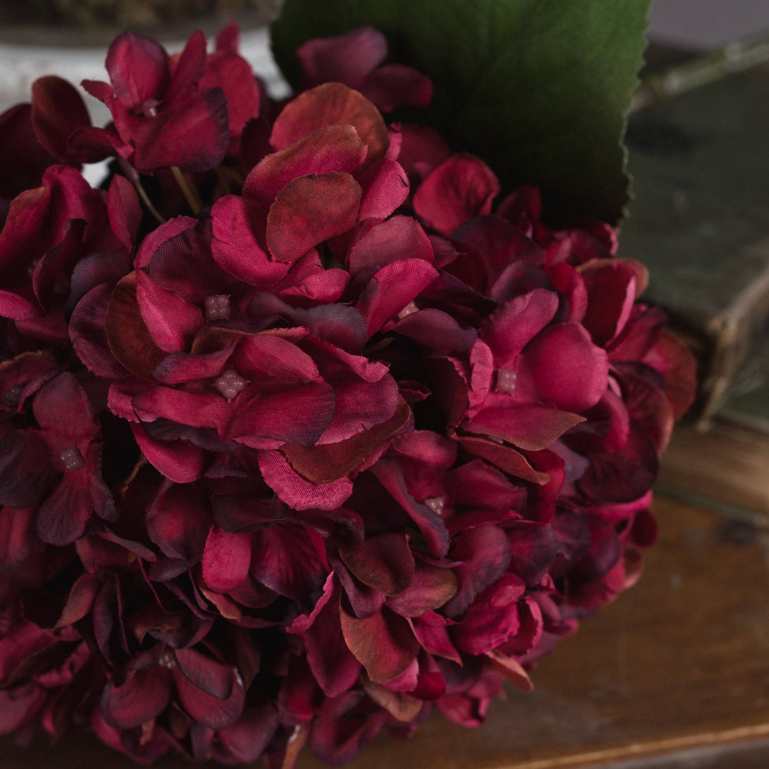 Hill Interiors Autumn Ruby Hydrangea