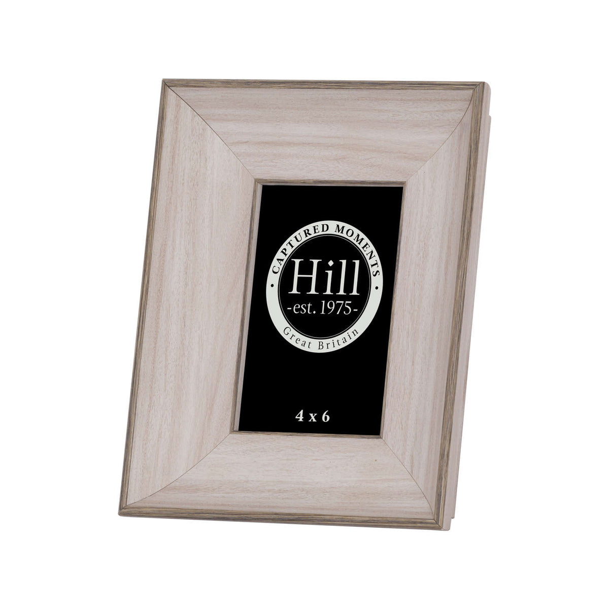 Hill Interiors White Washed Wood Photo Frame 4X6
